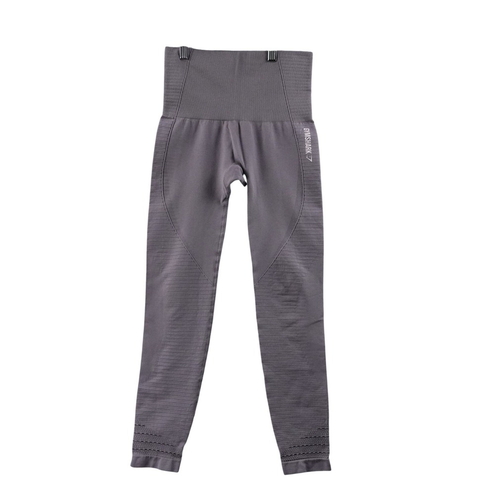 Gymshark Adapt Seamless Grey Leggings Women's Size S High Waisted Workout